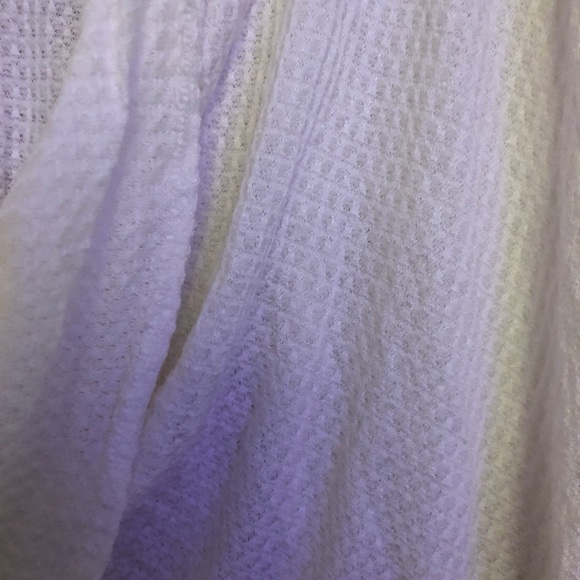 Ivory Cream Waffle Knit Sweater - Picture 2 of 3